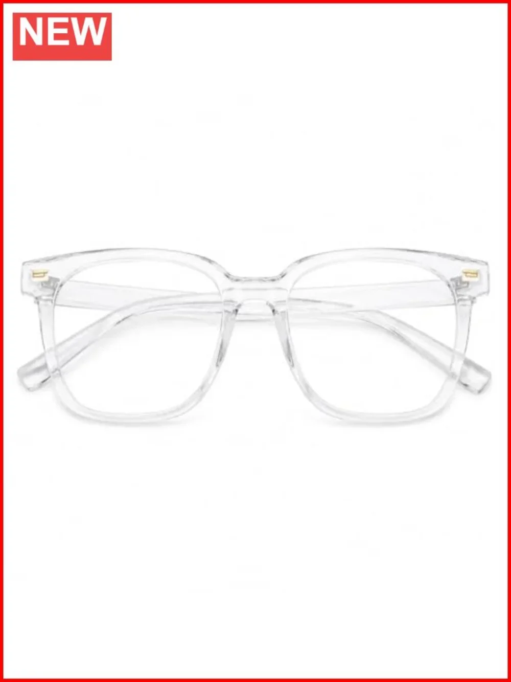 Oversized Square Blue Light Blocking Glasses TR90 Anti Glare Computer